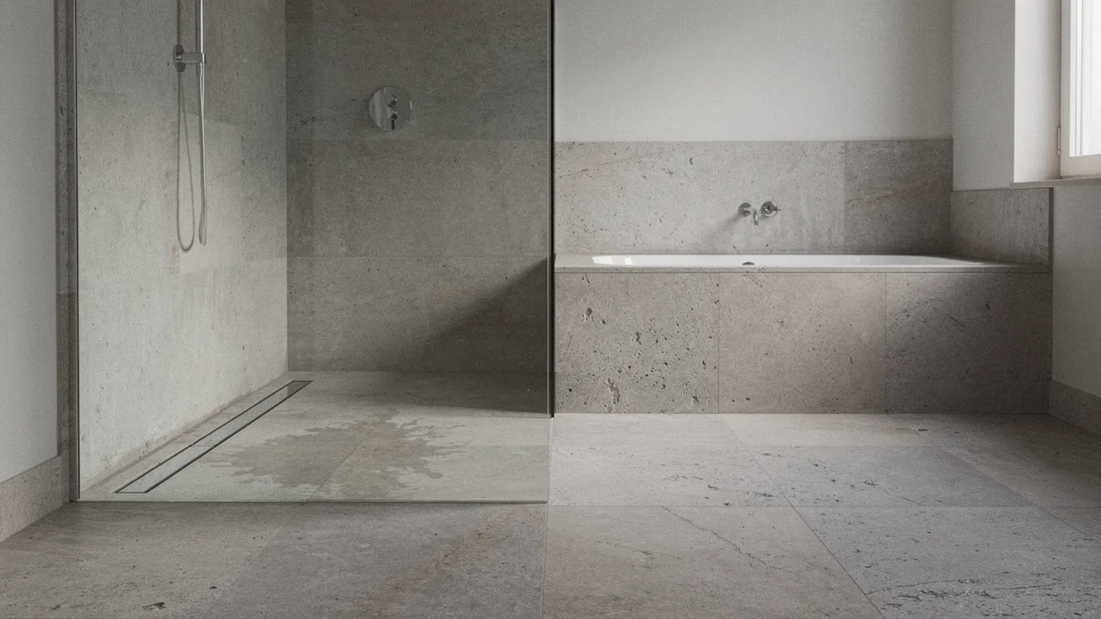 Ducha o bañera: criterios de espacio y uso
